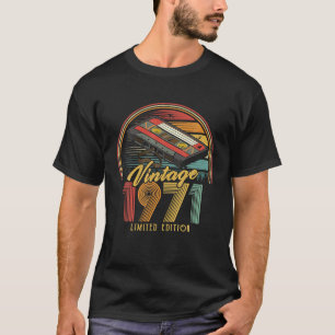 Vintag 1971 Retro Cassette 1971 51. Geburtstag 51 T-Shirt