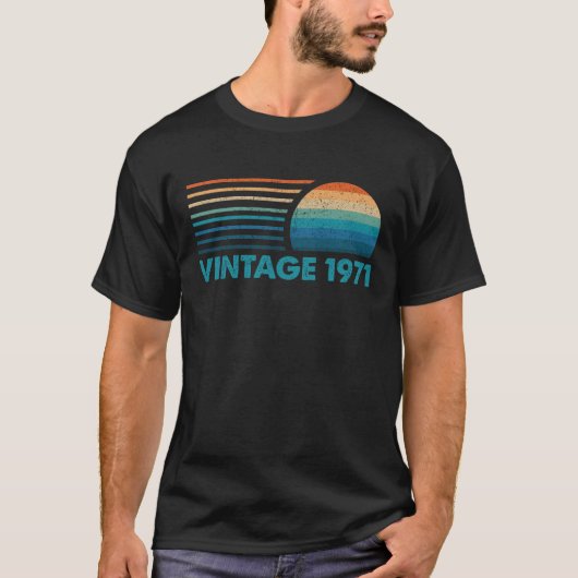 Vintag 1971 T-Shirt (Vorderseite)