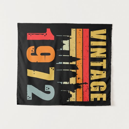 Vintag 1972, 1972 wandteppich (Vorderseite (Horizontal))