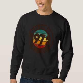 Vintag 1972 fast alle Originalteile 50. Geburtstag Sweatshirt