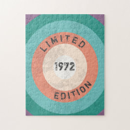 Vintag 1972 limitierte Auflage 50. Geburtstag Puzzle