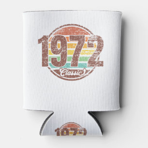 Vintag 1972 Retro Classic 50. Geburtstag 50 Jahre. Dosenkühler