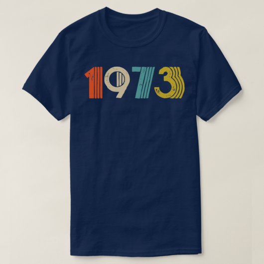 Vintag 1973 45. GeburtstagTShirt T-Shirt (Design vorne)