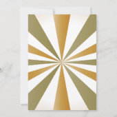 Vintag 1973 50. Geburtstagseinladung Einladung (Rückseite)