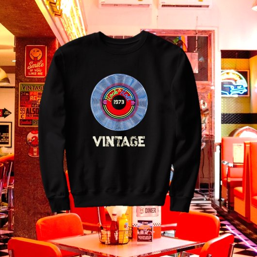 Vintag 1973 - 50. Jahr 2023 personalisieren Sweatshirt