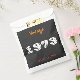 Vintag 1973 Gefallen-Bag - 53. Geburtstagsparty-Ge Geschenktütchen