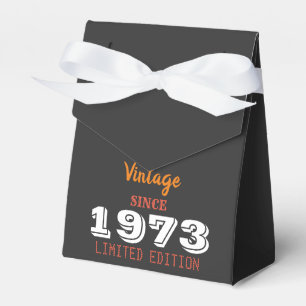 Vintag 1973 Jahre limitierte Auflage 503. Geburtst Geschenkschachtel