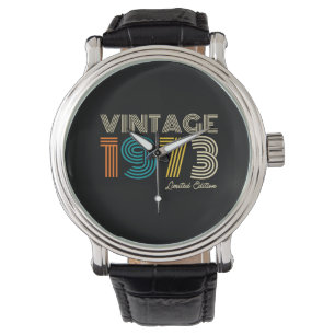 Vintag 1973 Limited Edition 50. Geburtstag Armbanduhr