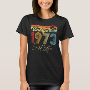 Vintag 1973 Made in 1973 50 th Birthday 50 Year T-Shirt