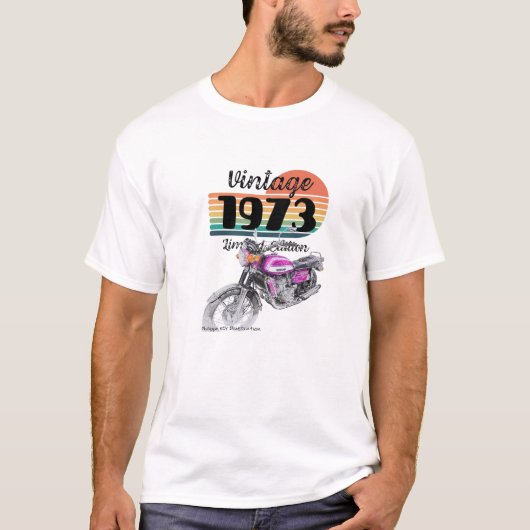 Vintag 1973 T-Shirt (Vorderseite)