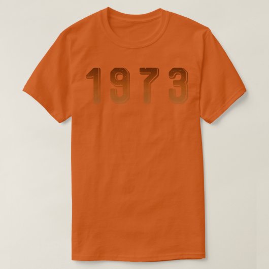 Vintag 1973 T-Shirt (Design vorne)