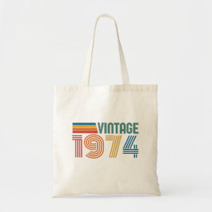 Vintag 1974 50. Geburtstag Tragetasche