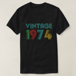 Vintag 1974, 50. Geburtstagsgeschenk T-Shirt