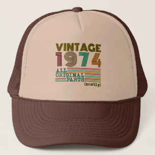 Vintag 1974 - Alle Originalteile (überwiegend) Truckerkappe