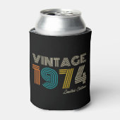 Vintag 1974 Limited Edition 50. Geburtstag Dosenkühler (Kanne Vorderseite)