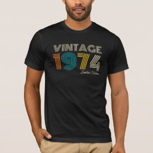 Vintag 1974 Limited Edition 50. Geburtstag T-Shirt
