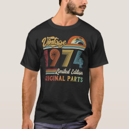 Vintag 1974 Limited Edition Original Parts T-Shirt