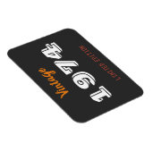 Vintag 1974 Magnet - 52. Geburtstag Limited Edit (Rechte Seite)