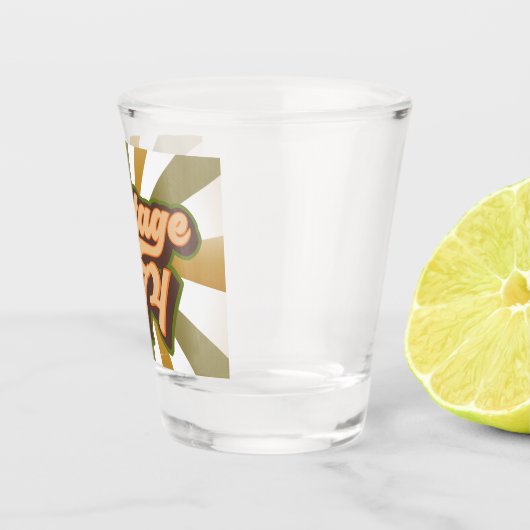 Vintag 1974 Shot Glass Schnapsglas (Rechts)