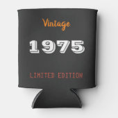 Vintag 1975 Limited Edition 50. Geburtstag Retro Dosenkühler (Vorderseite)