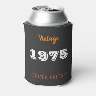 Vintag 1975 Limited Edition 50. Geburtstag Retro Dosenkühler