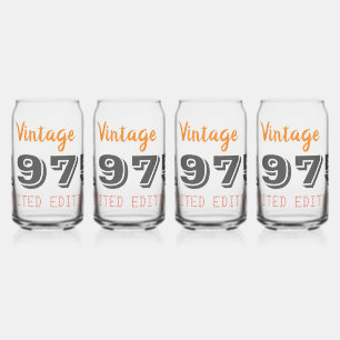 Vintag 1975 limitierte Auflage 50. Geburtstagsgesc Dosenglas