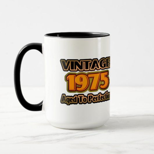 Vintag 1975 - Perfektion Tasse (Links)