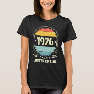Vintag 1976 1976 Geburtstag für Männer T-Shirt