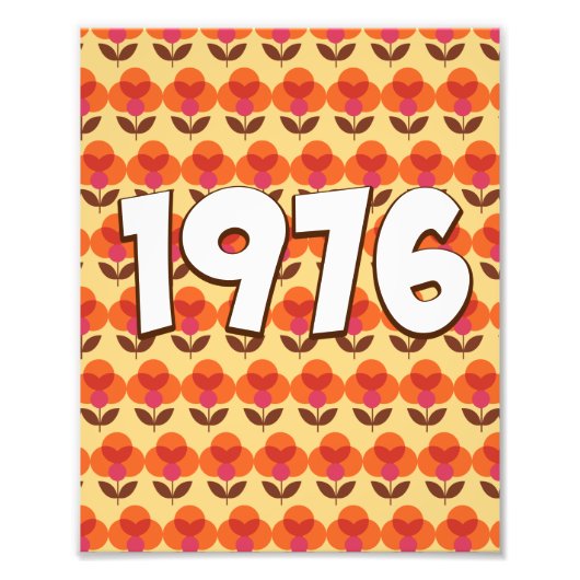 Vintag 1976 fotodruck (Vorne)