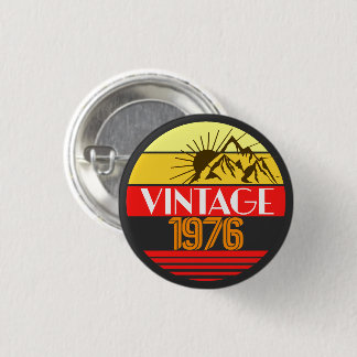 Vintag 1976 Jahre alt Button