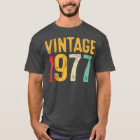 Vintag 1977 45. Geburtstagsdekoration Männer Fraue