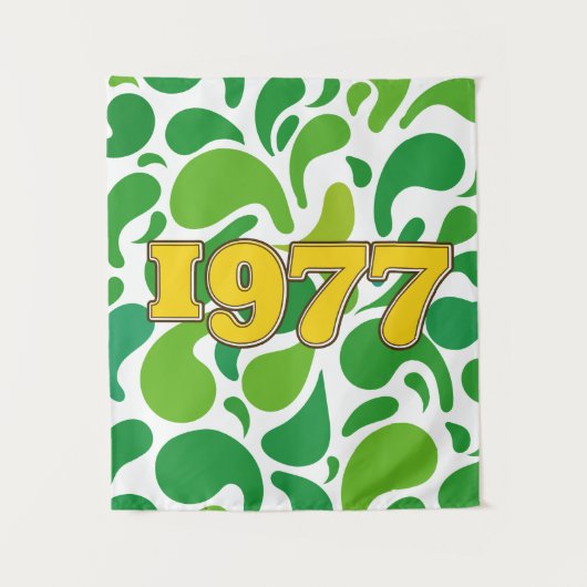 Vintag 1977 wandteppich (Vorderseite)