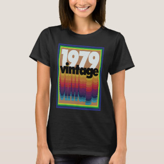 Vintag 1979 Klassischer Geburtstag und Special T-Shirt