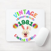 Vintag 1981 mousepad (Mit Mouse)