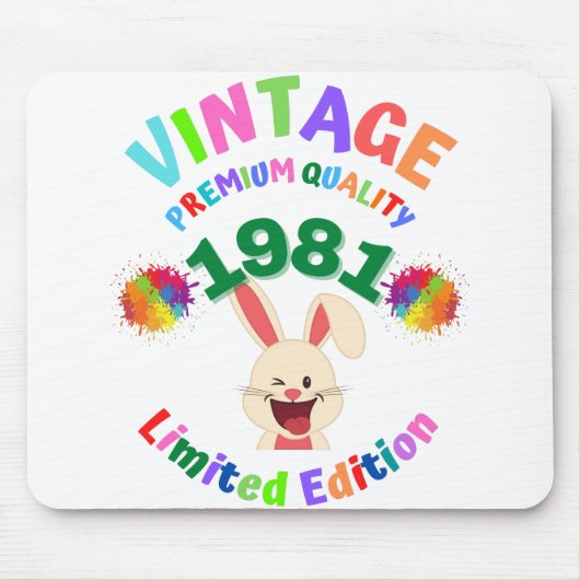 Vintag 1981 mousepad (Vorne)