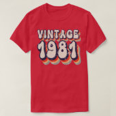 Vintag 1981 T-Shirt (Design vorne)