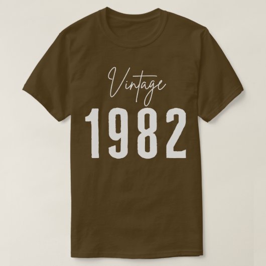 Vintag 1982 11 T-Shirt (Design vorne)