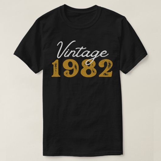 Vintag 1982 12 T-Shirt (Design vorne)