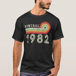 Vintag 1982 40. Geburtstag 40 Jahre alt 37 T-Shirt