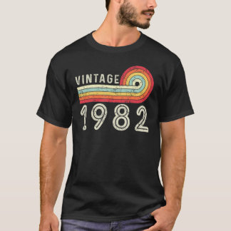 Vintag 1982 40. Geburtstag 40 Jahre alt 37 T-Shirt