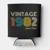 Vintag 1982 42. Geburtstag Dosenkühler (Vorderseite)