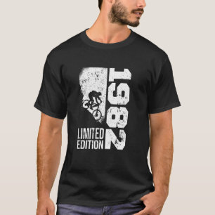 Vintag 1982 Geburtstag Radfahren MTB-Bicycles Moun T-Shirt