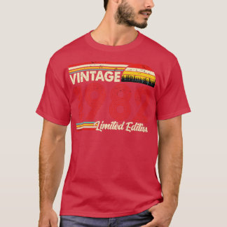 Vintag 1982 Geburtstag Shirt Limited Edition 1982