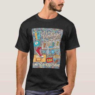 Vintag 1982 Limited Edition 40. Geburtstag 40 Jahr T-Shirt