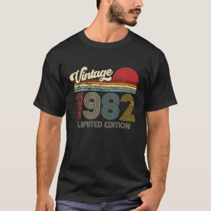 Vintag 1982 Retro Style Birthday Limited Edition T-Shirt