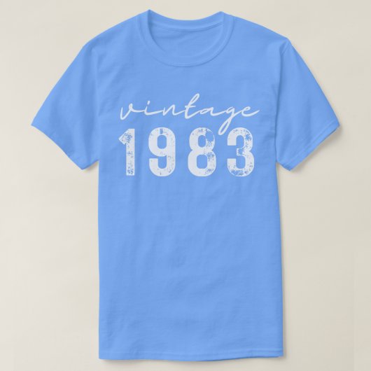 Vintag 1983 19 T-Shirt (Design vorne)