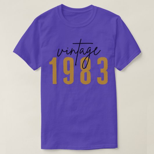 Vintag 1983 3 T-Shirt (Design vorne)