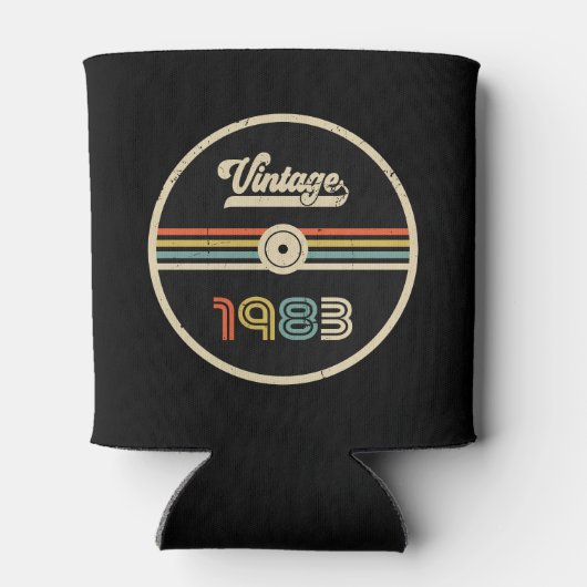 Vintag 1983, 40. Geburtstag Dosenkühler (Rückseite)