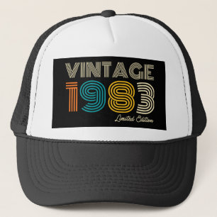 Vintag 1983 Limited Edition 40. Geburtstag Truckerkappe