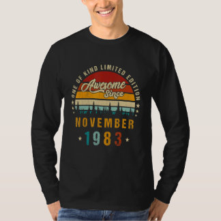 Vintag 1983 Phantastisch Seit November 1983 39 T-Shirt